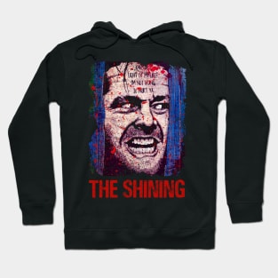 Shining Enigma Embrace the Classic Horror Genre and Haunting Moments of the Iconic Film on a Tee Hoodie